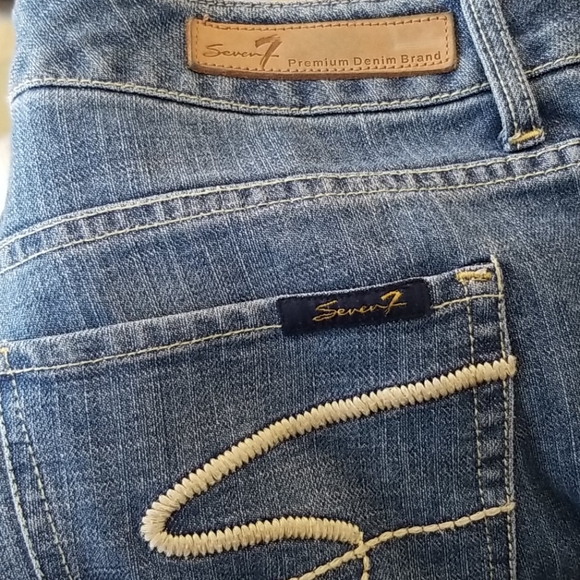 Seven Premium Denim Womens Flare Jeans - Picture 12 of 12